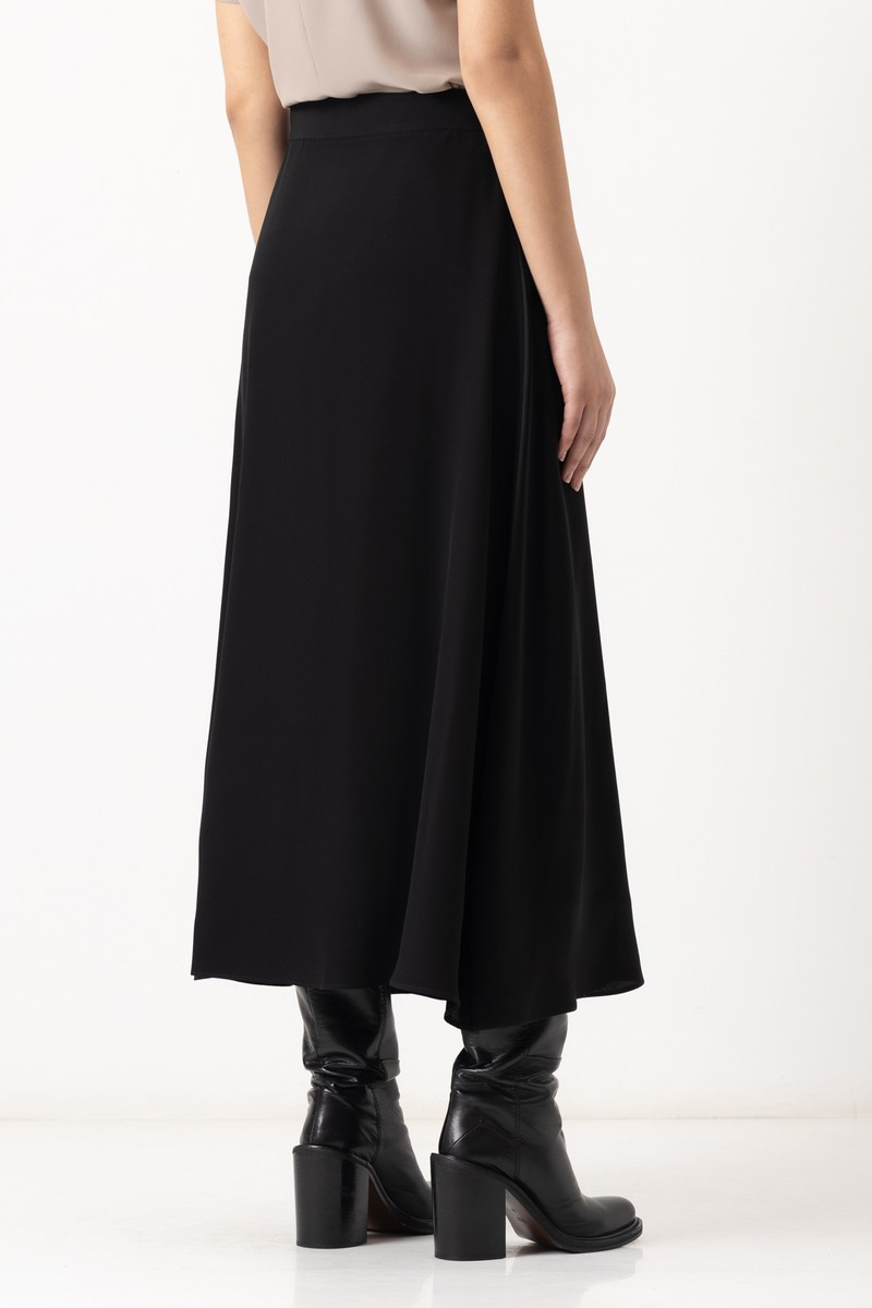 Юбка VASSA&Co, пол женский, цвет черный, фото №4