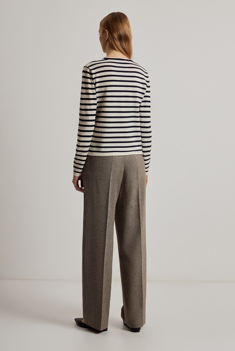 Брюки VASSA CODE, пол женский, цвет коричневый, фото №2