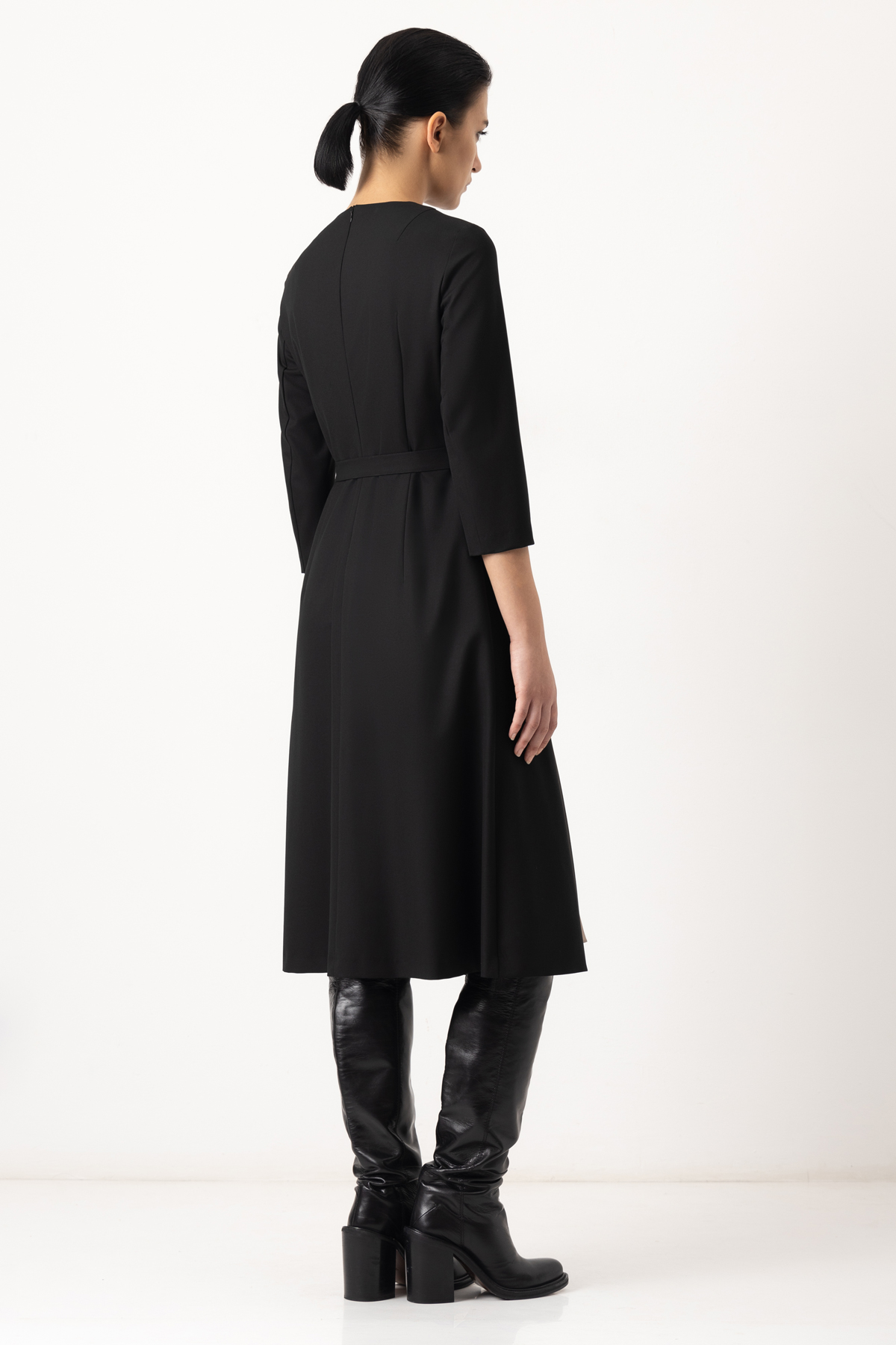 Dress VASSA&Co, пол female, цвет black