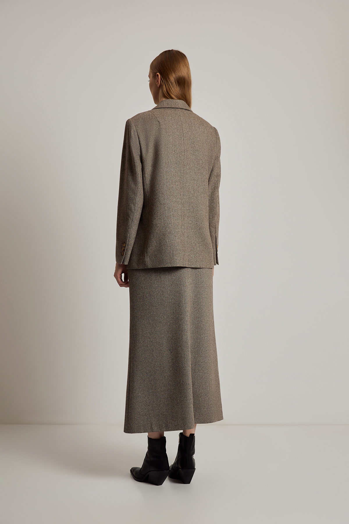 Жакет VASSA CODE, пол женский, цвет коричневый