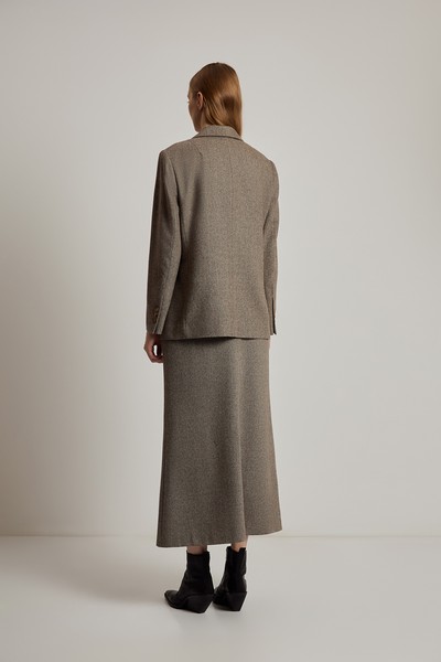 Жакет VASSA CODE, пол женский, цвет коричневый, фото №5