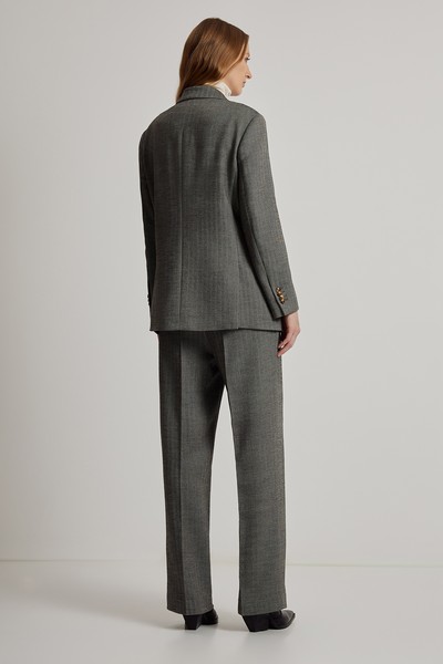 Двубортный жакет VASSA CODE, пол женский, цвет серый, фото №2