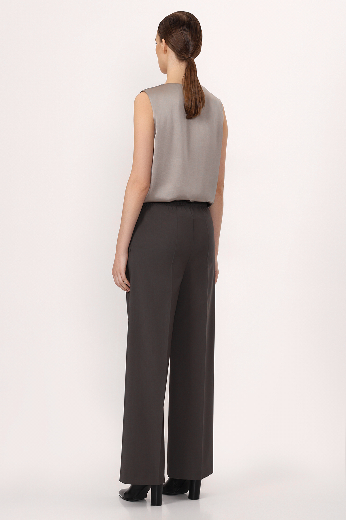 Pants VASSA&Co, пол female, цвет Brown