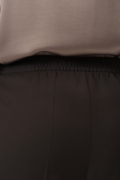 Брюки свободного силуэта VASSA&Co, пол женский, цвет коричневый, фото №3