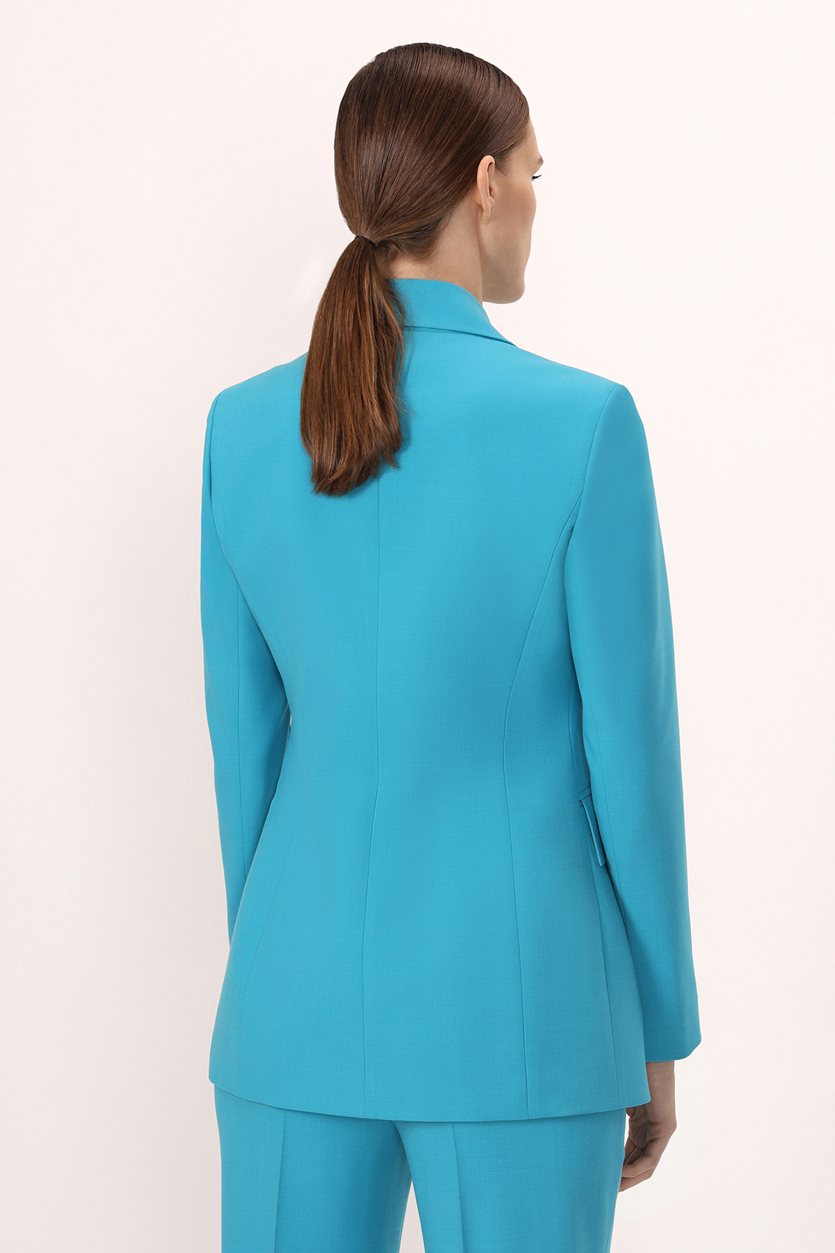 Жакет VASSA&Co, пол женский, цвет голубой