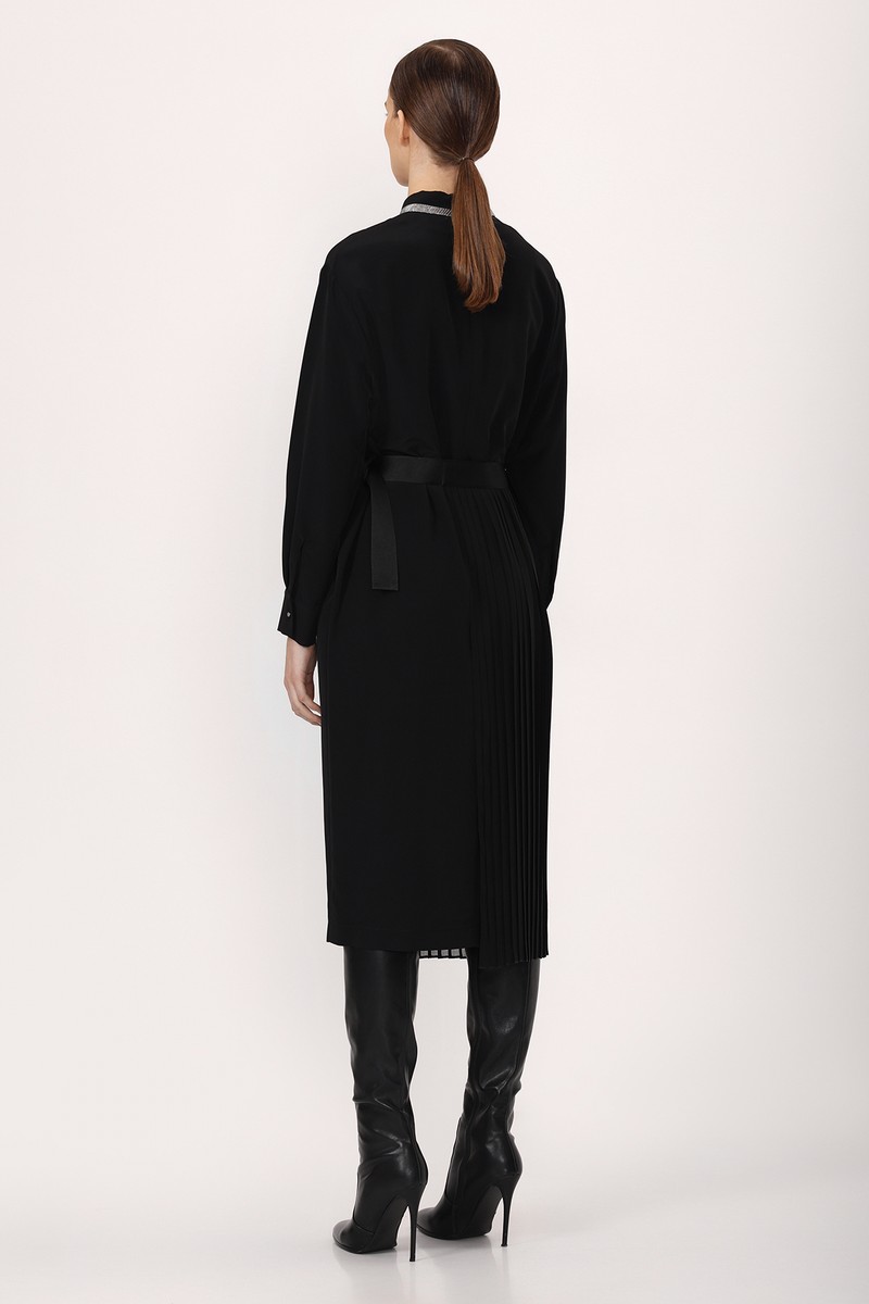 Dress VASSA&Co, пол female, цвет black, фото №5