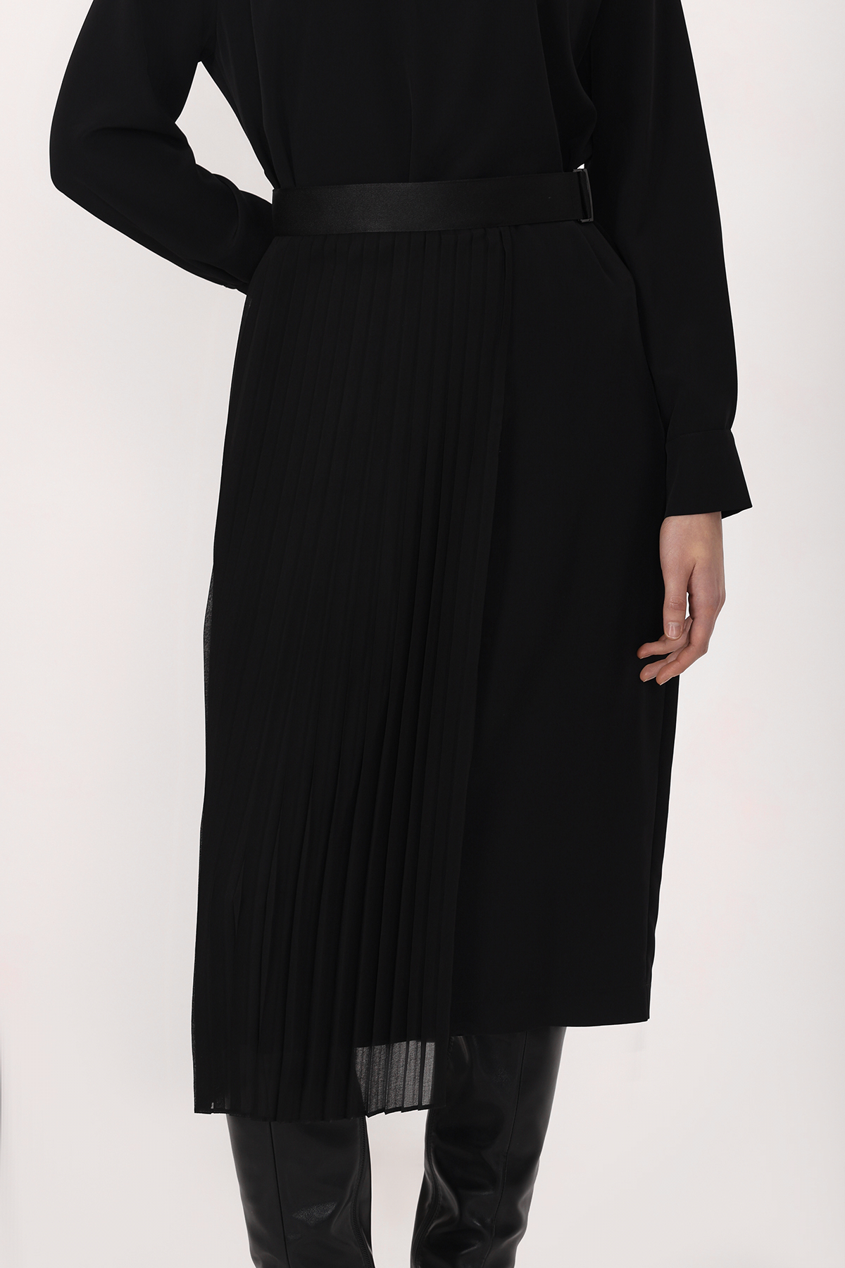 Dress VASSA&Co, пол female, цвет black