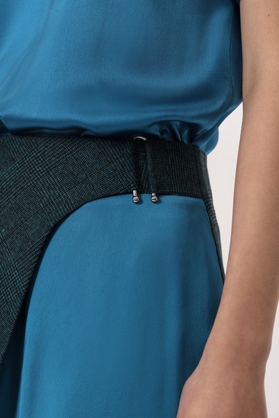 Юбка VASSA&Co, пол женский, цвет зеленый, фото №2