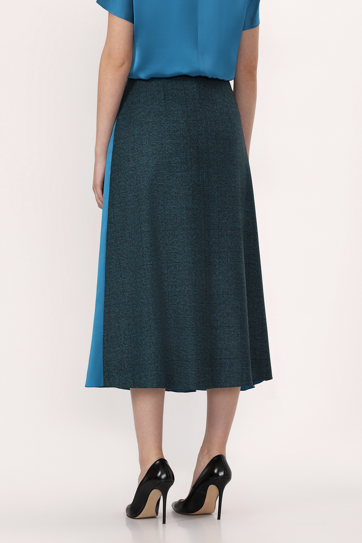 Юбка VASSA&Co, пол женский, цвет зеленый