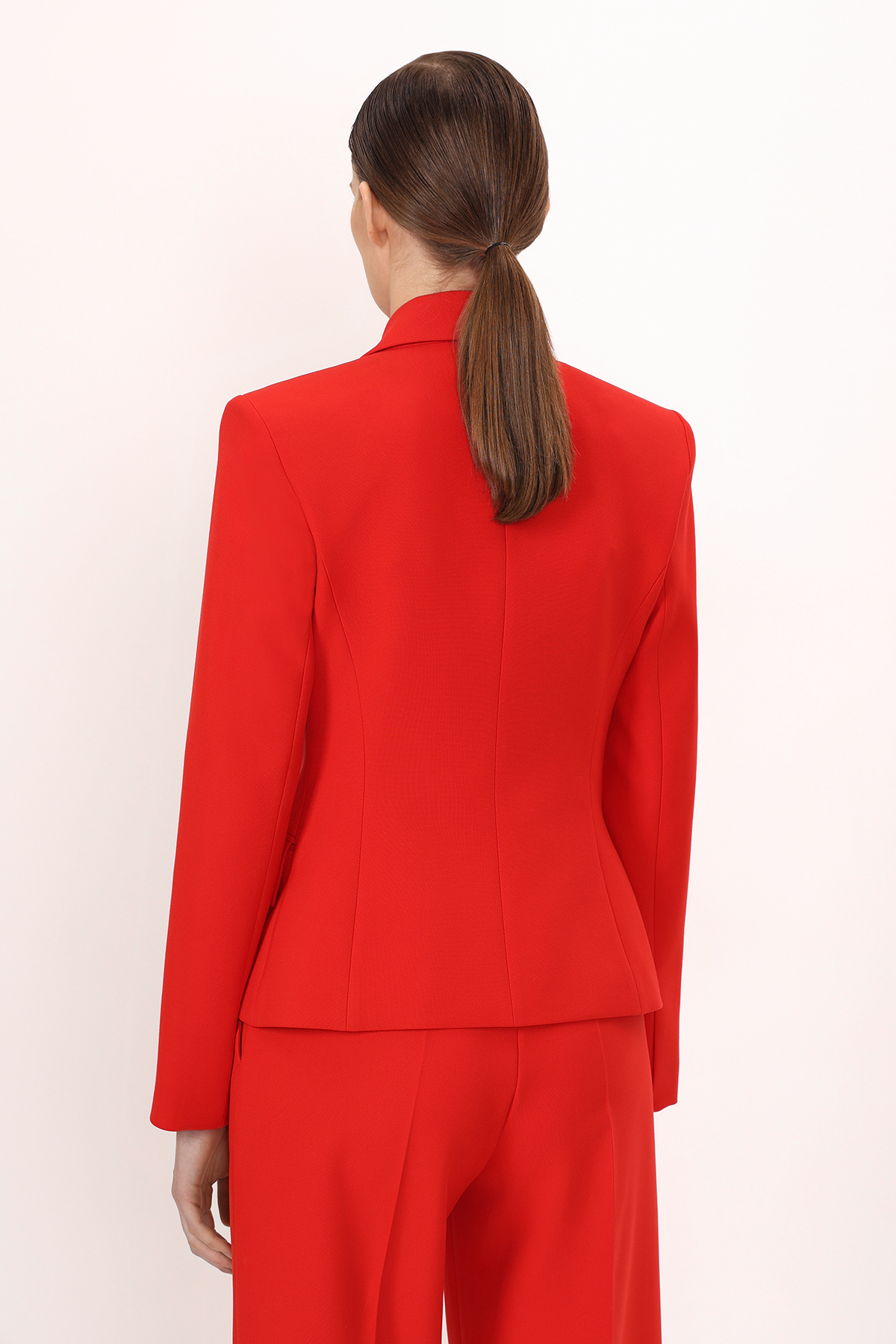 Жакет с супатной застежкой VASSA&Co, пол женский, цвет красный