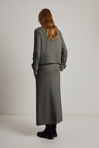 Jacket VASSA CODE, пол female, цвет серый, фото №5