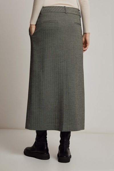 Юбка VASSA CODE, пол женский, цвет серый, фото №2