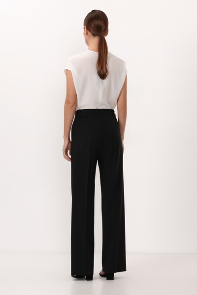 Брюки VASSA&Co, пол female, цвет black, фото №2