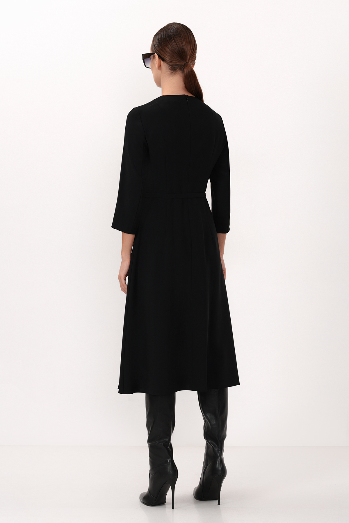 Dress VASSA&Co, пол female, цвет black