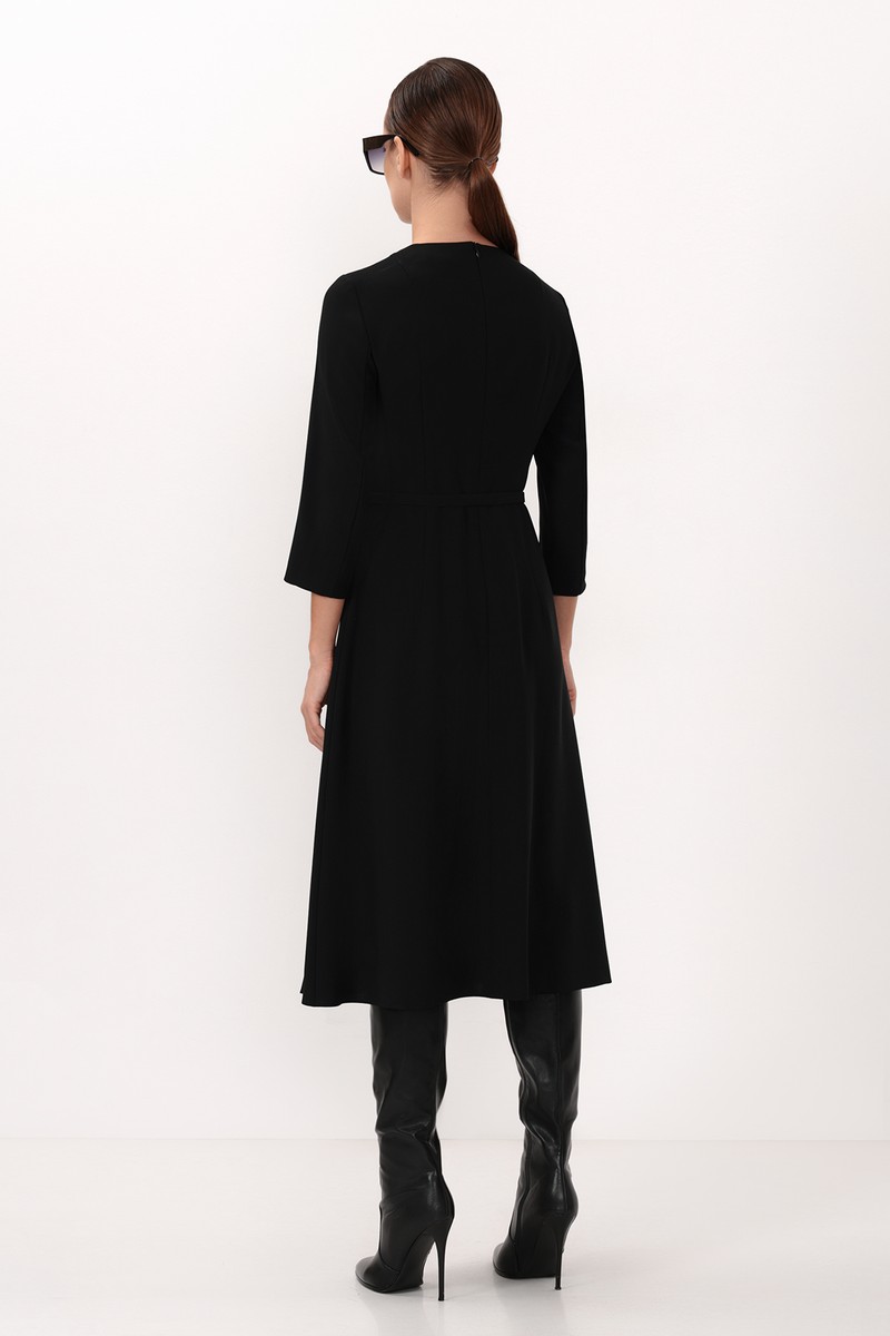 Dress VASSA&Co, пол female, цвет black, фото №3