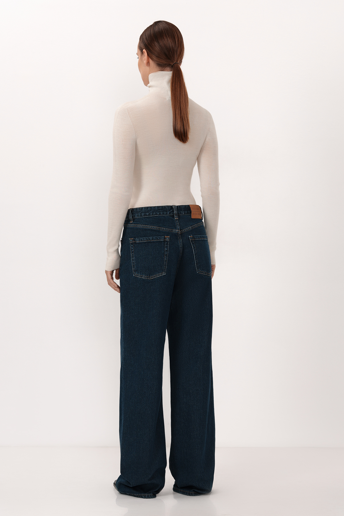 Джинсы Wide Leg VASSA CODE, пол Женский, цвет Синий