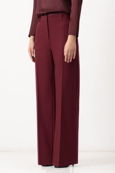 Брюки VASSA&Co, пол женский, цвет красный, фото №2