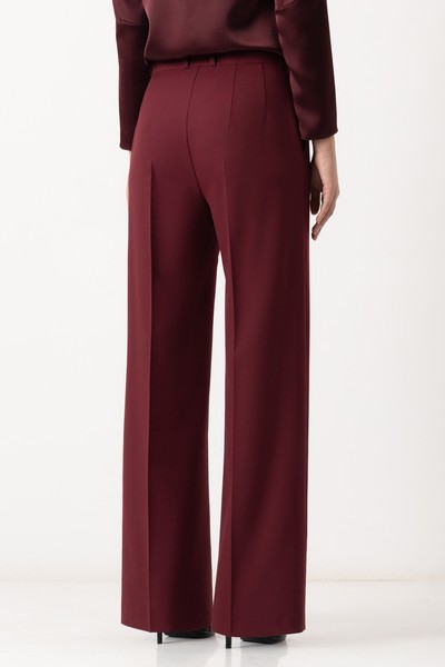 Брюки VASSA&Co, пол женский, цвет красный, фото №6