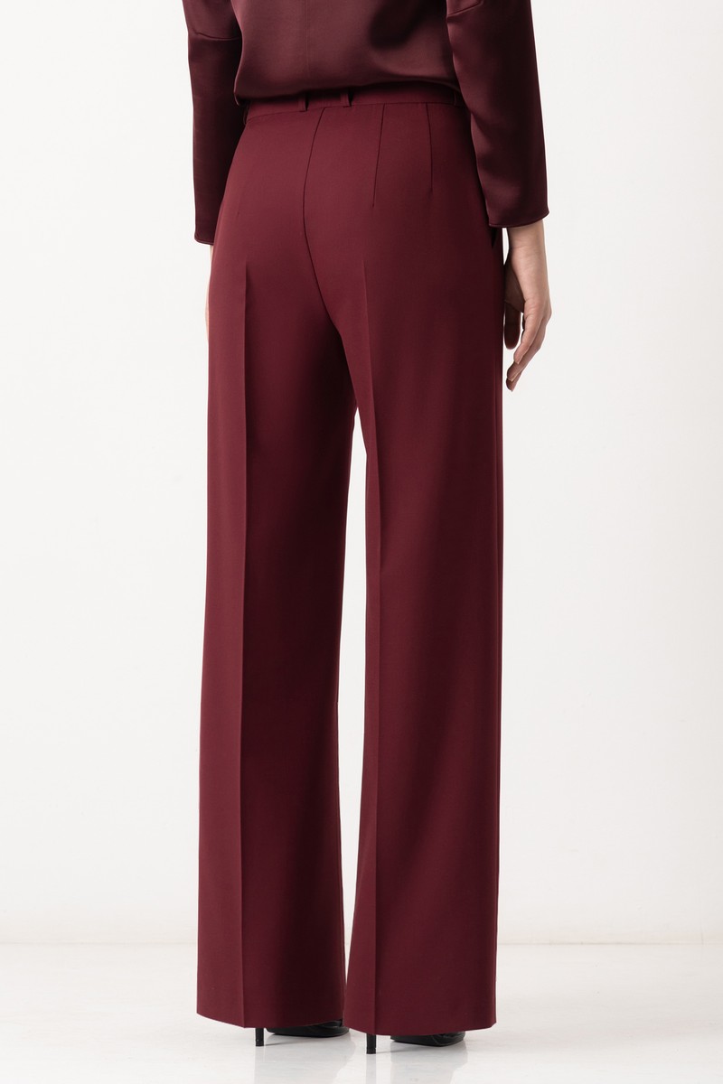 Брюки VASSA&Co, пол женский, цвет красный, фото №6