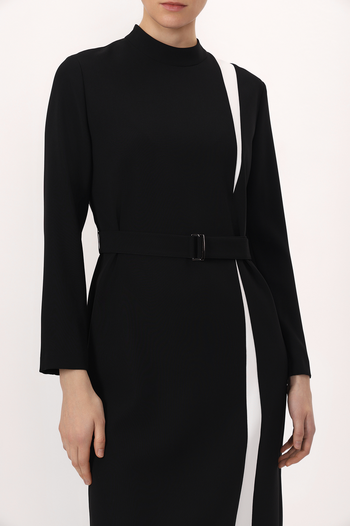 Платье VASSA&Co, пол женский, цвет черный