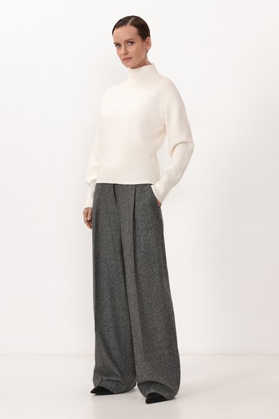 Джемпер VASSA CODE, пол женский, цвет белый, фото №3