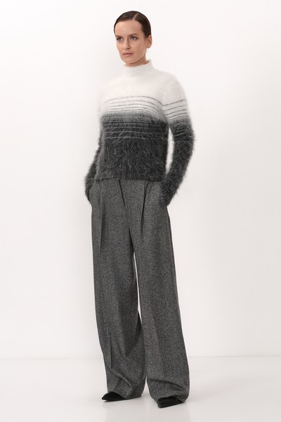 Джемпер VASSA CODE, пол женский, цвет серый, фото №2