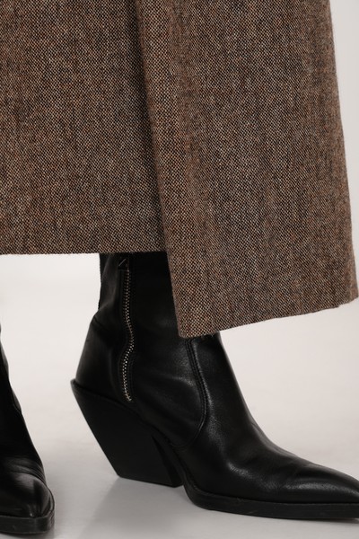 Skirt VASSA CODE, пол female, цвет brown, фото №3