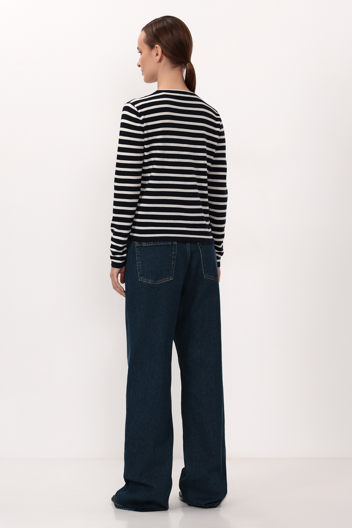 Джемпер VASSA CODE, пол женский, цвет синий