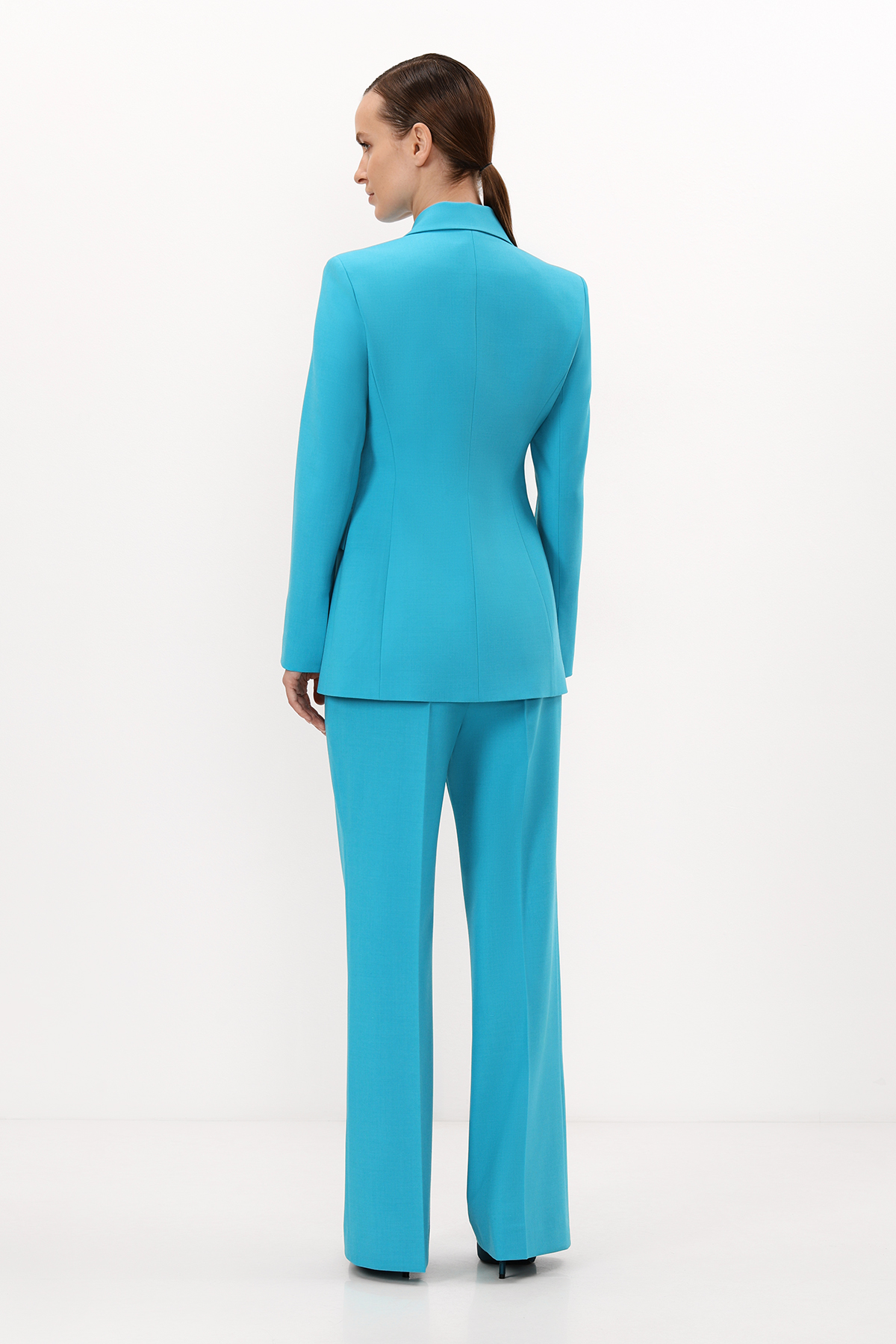 Жакет VASSA&Co, пол женский, цвет голубой