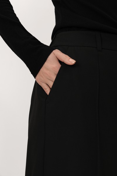 Юбка VASSA&Co, пол женский, цвет черный, фото №2