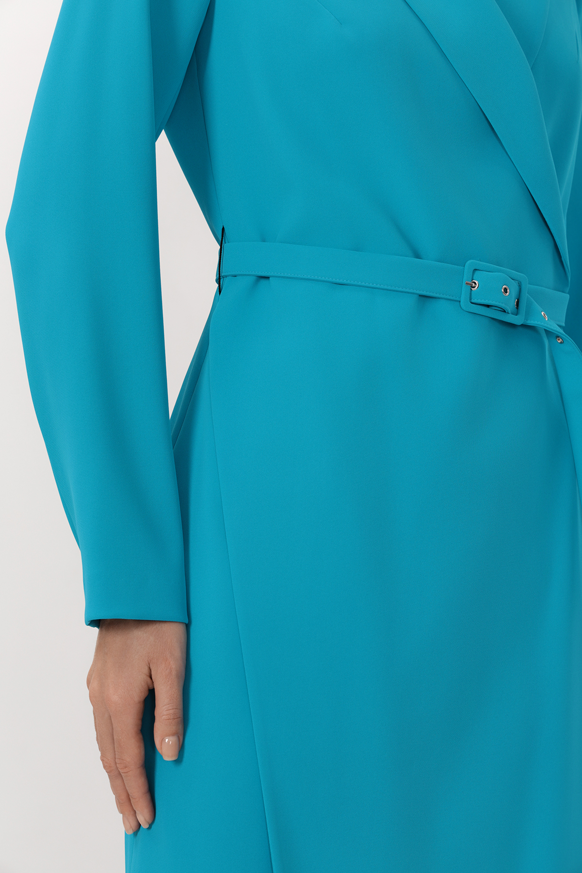 Платье VASSA&Co, пол женский, цвет голубой