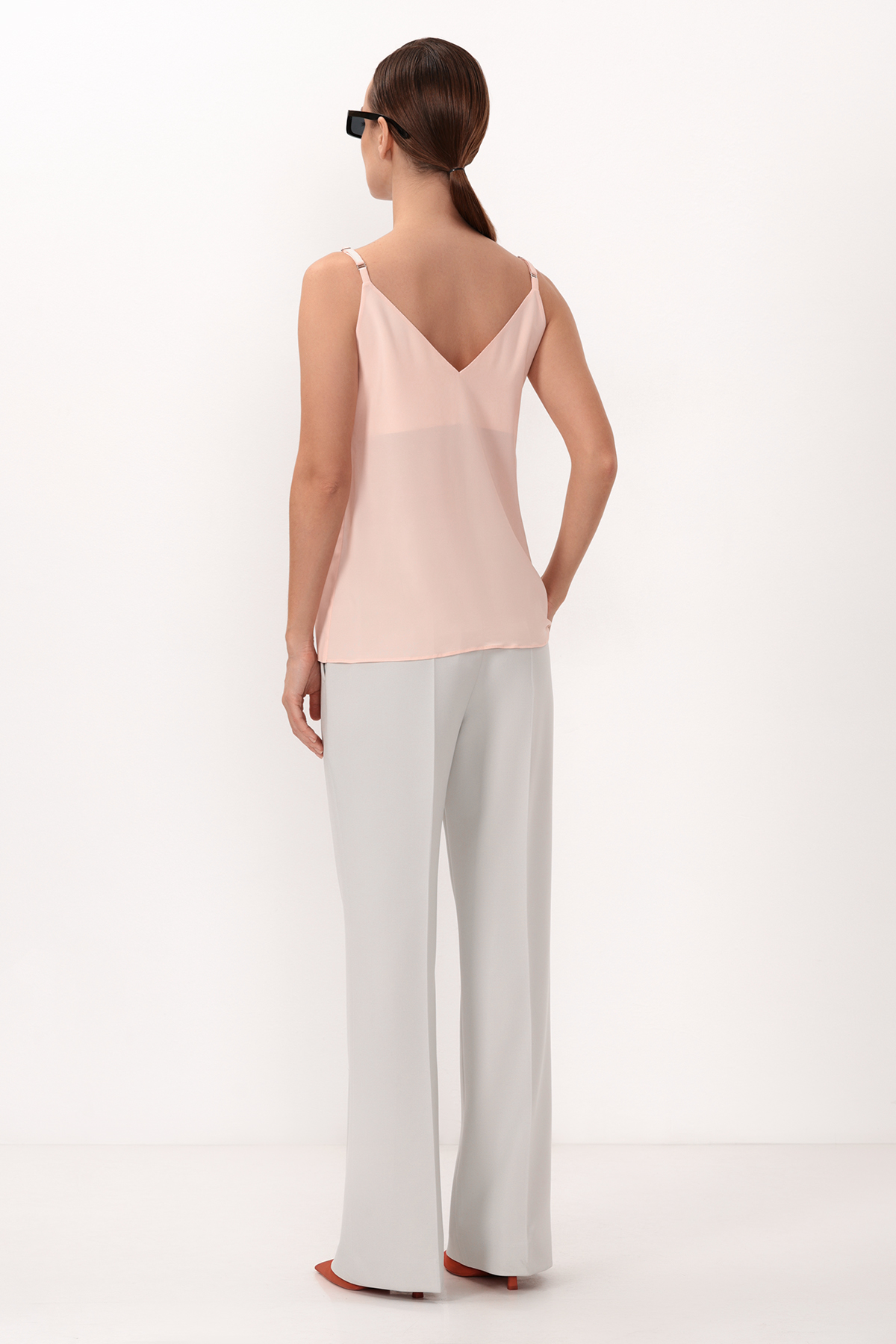 Базовый топ VASSA&Co, пол женский, цвет розовый