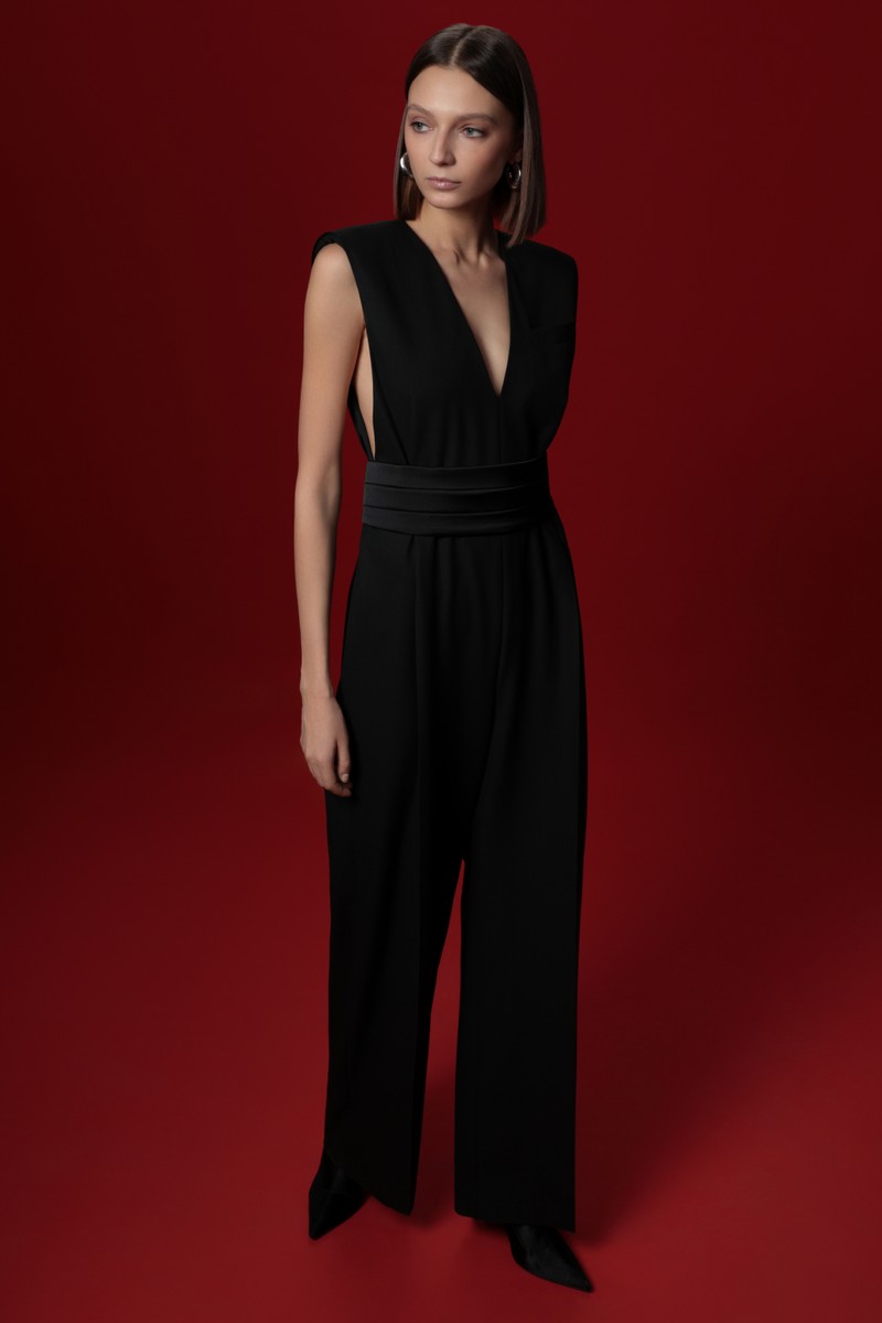 Overall VASSA&Co, пол female, цвет black, фото №3