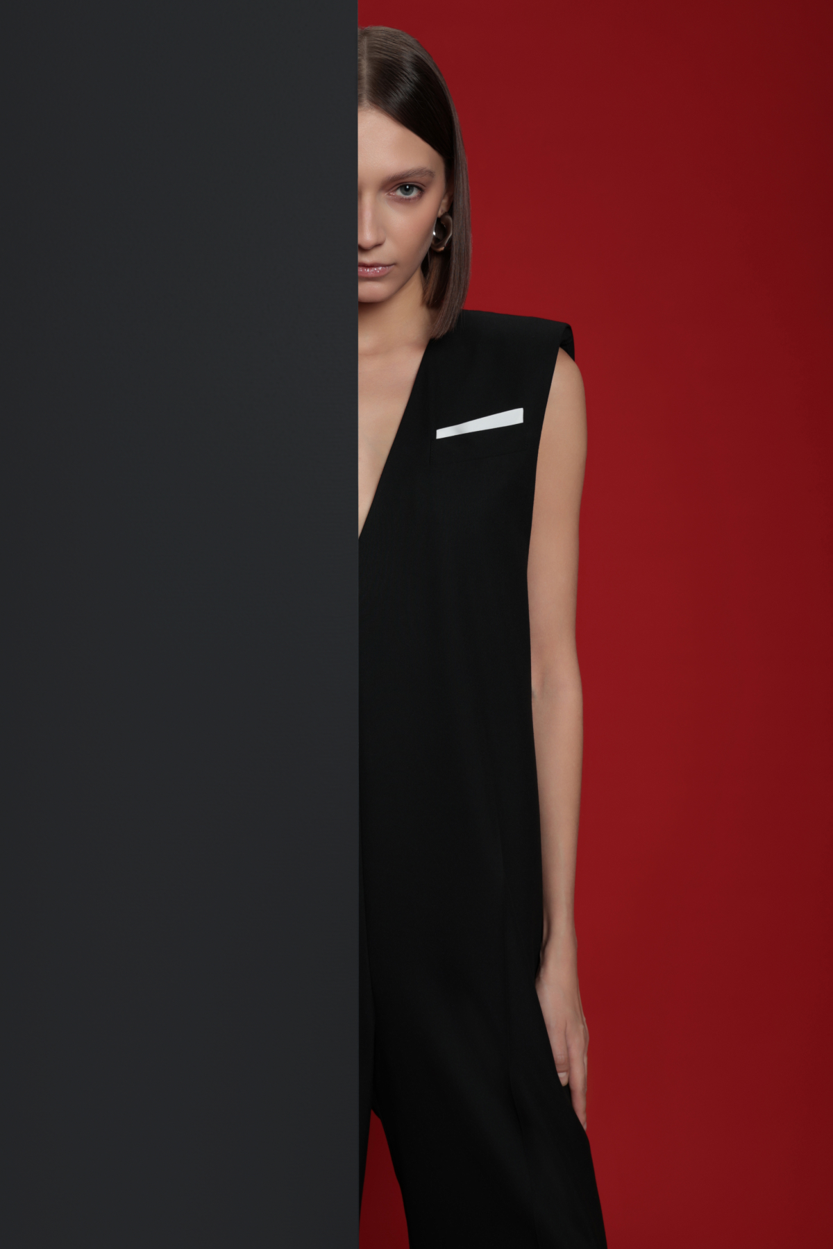 Overall VASSA&Co, пол female, цвет black