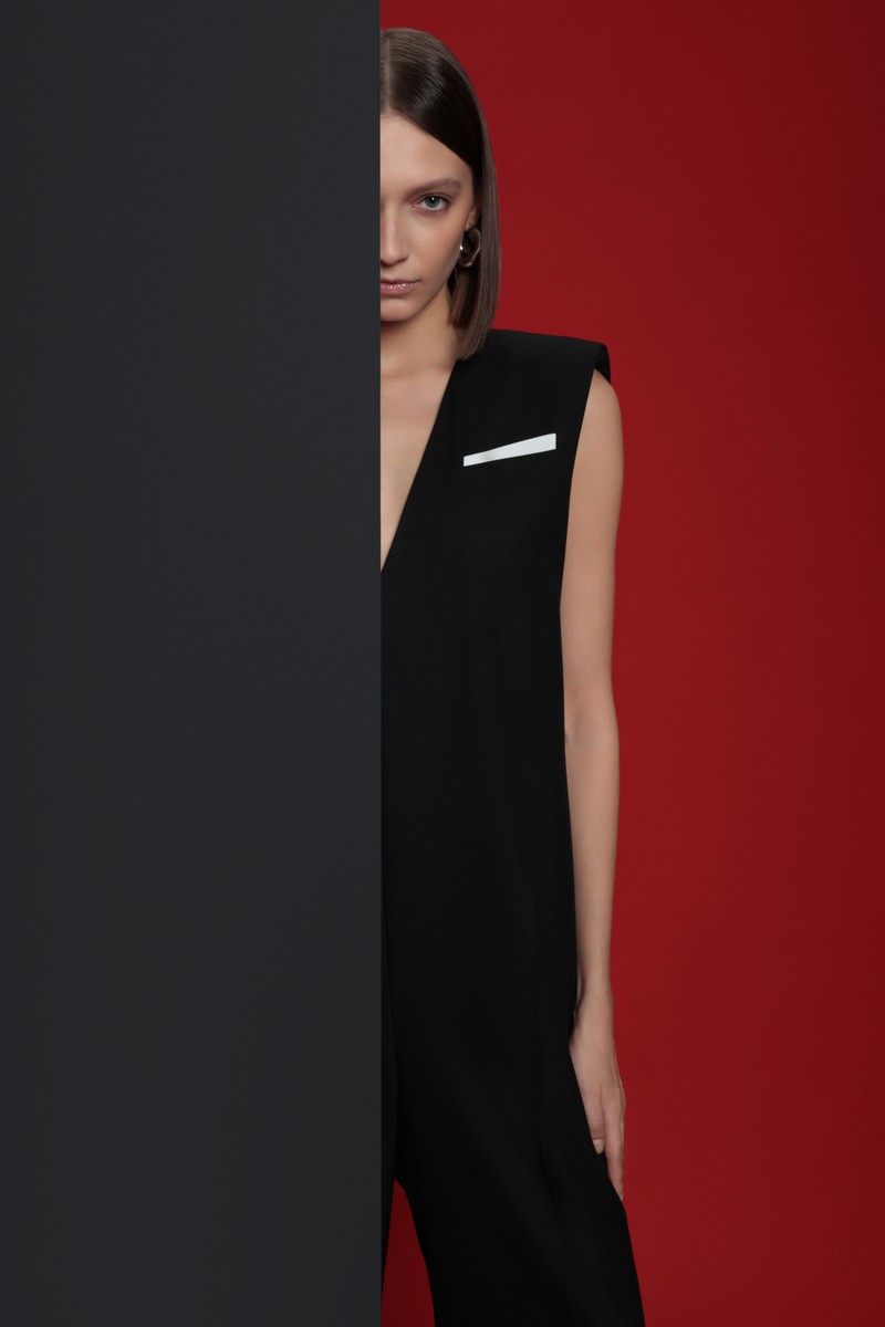 Overall VASSA&Co, пол female, цвет black, фото №4