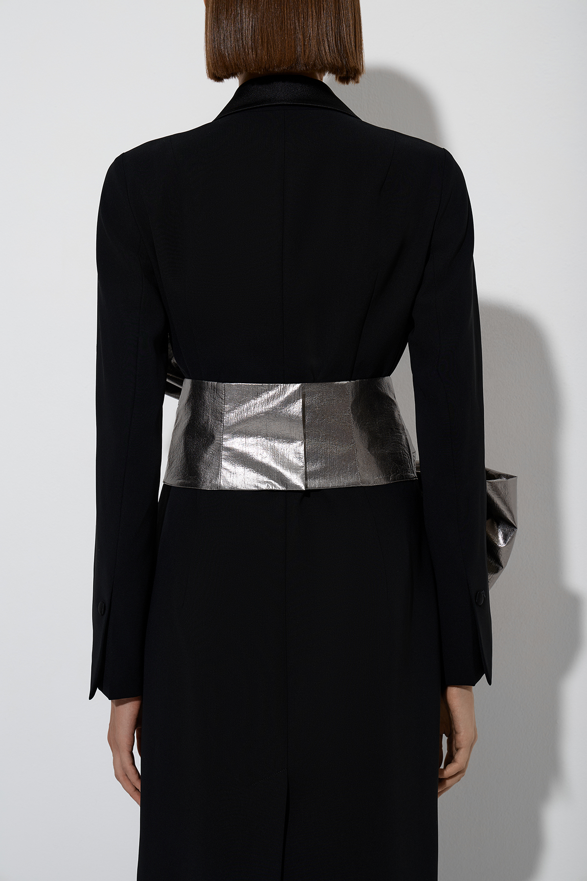 Пояс-бант VASSA&Co, пол женский, цвет серый