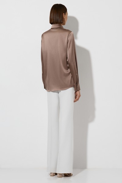 Blouse VASSA&Co, пол female, цвет brown, фото №4