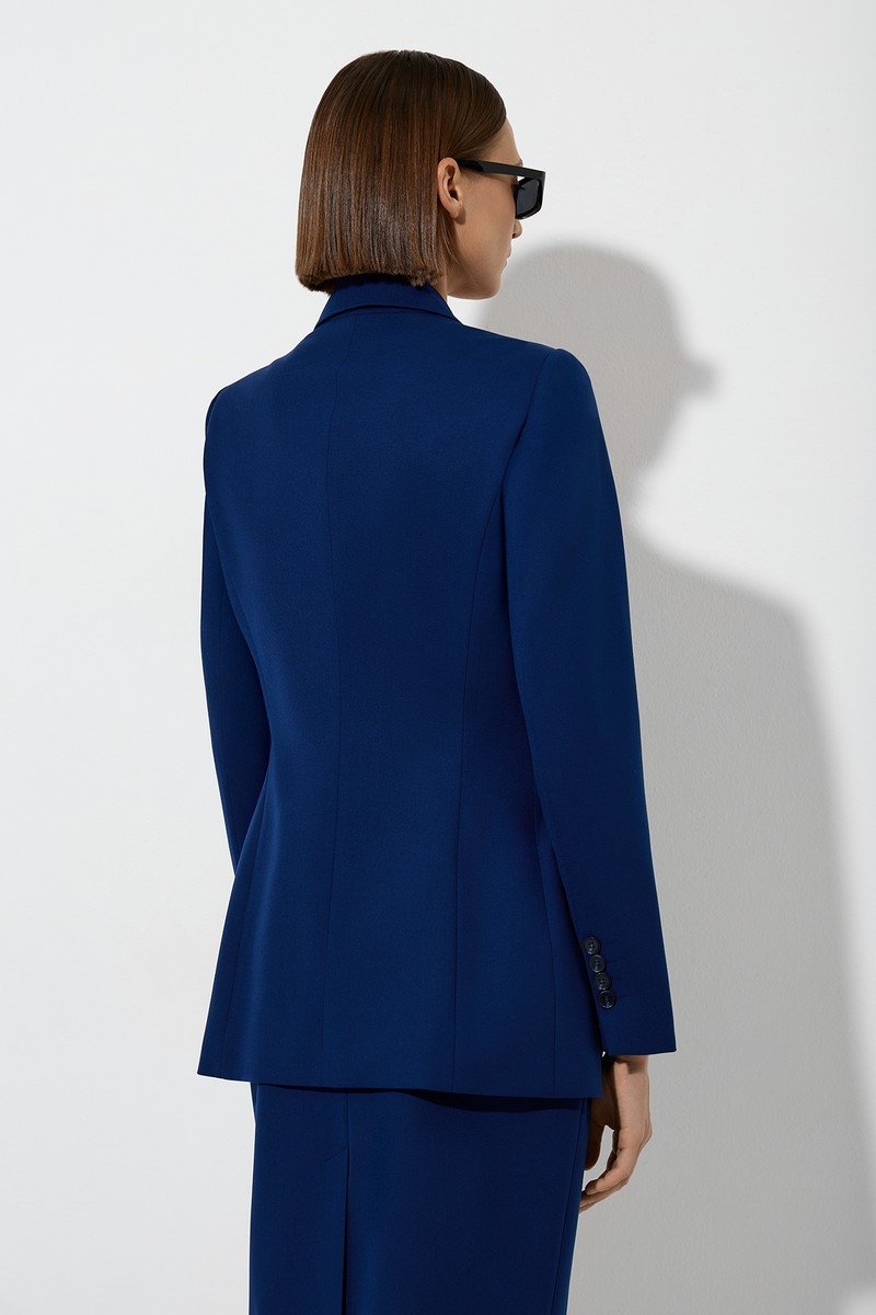 Jacket VASSA&Co, пол female, цвет Синий, фото №4