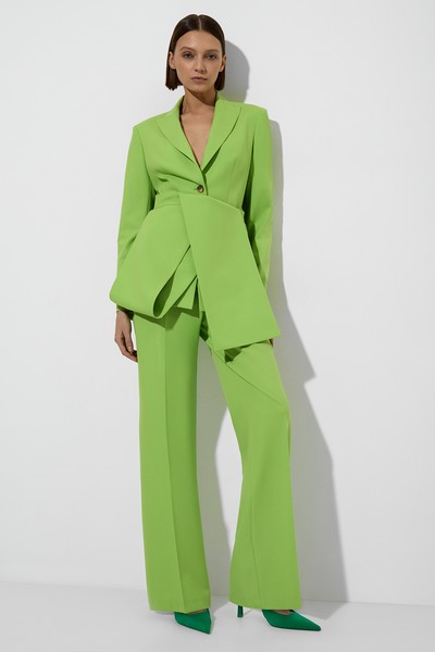 Trousers , пол female, цвет зеленый, фото №9