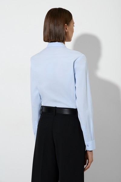 Blouse VASSA&Co, пол female, цвет голубой, фото №6