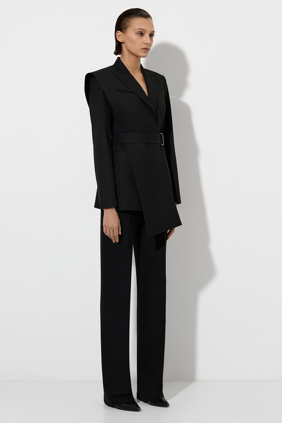 Жакет-трансформер , пол женский, цвет черный, фото №5