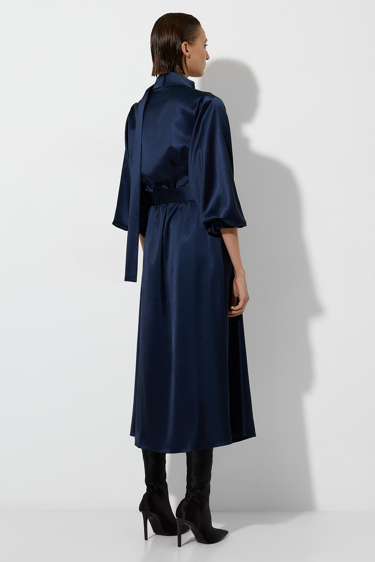 Платье VASSA&Co, пол женский, цвет синий