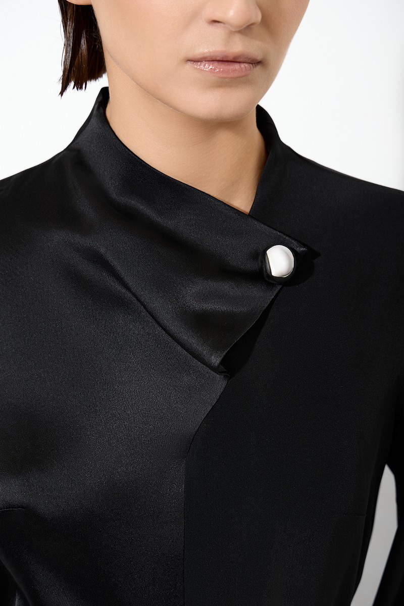 Платье VASSA&Co, пол female, цвет black, фото №2