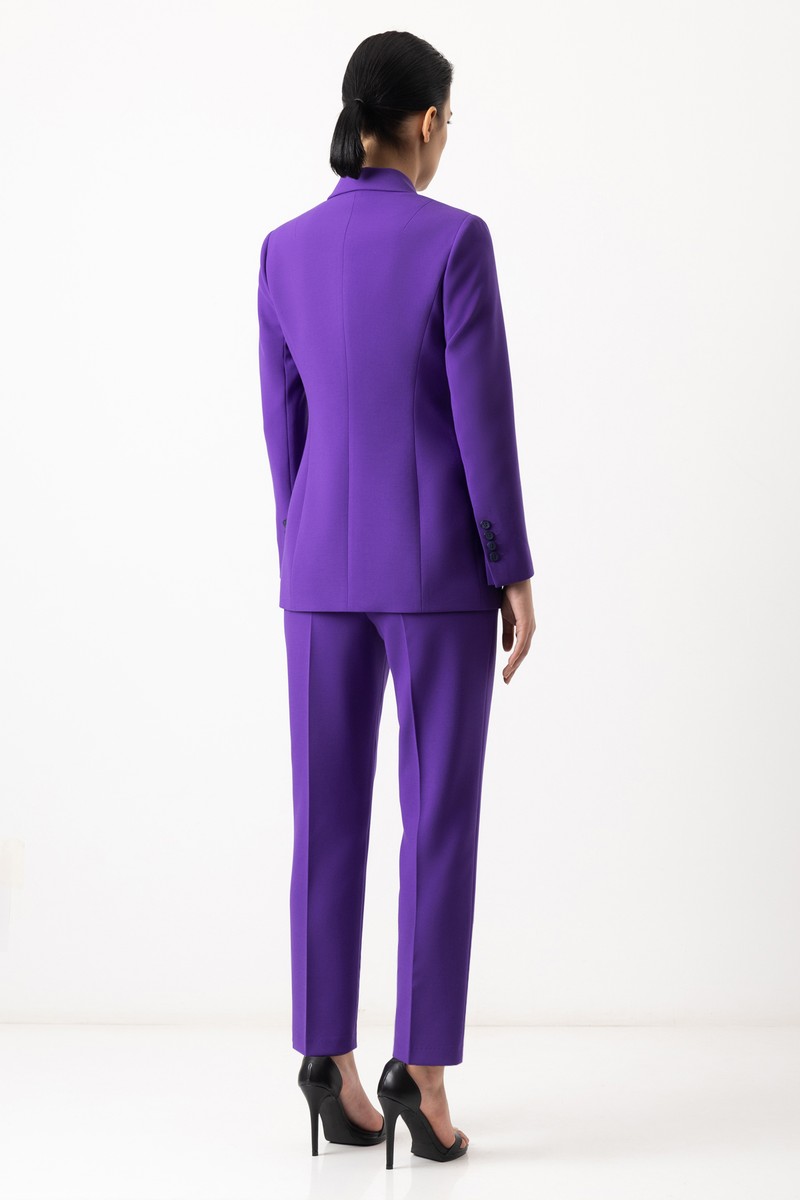 Жакет VASSA&Co, пол женский, цвет фиолетовый, фото №5