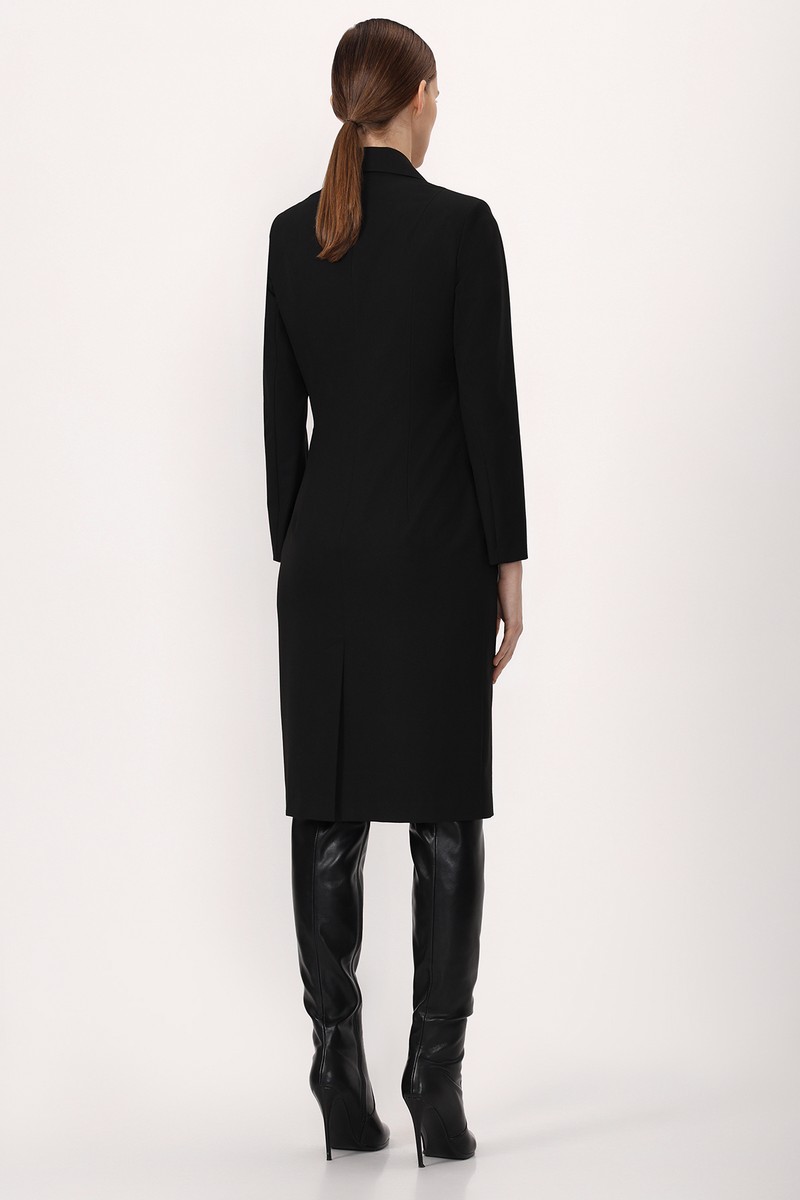 Платье-жакет VASSA&Co, пол женский, цвет черный, фото №4