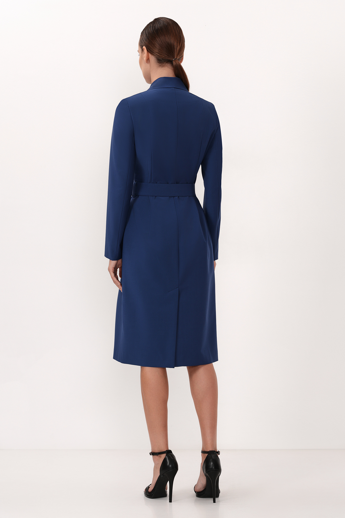 Платье VASSA&Co, пол женский, цвет синий