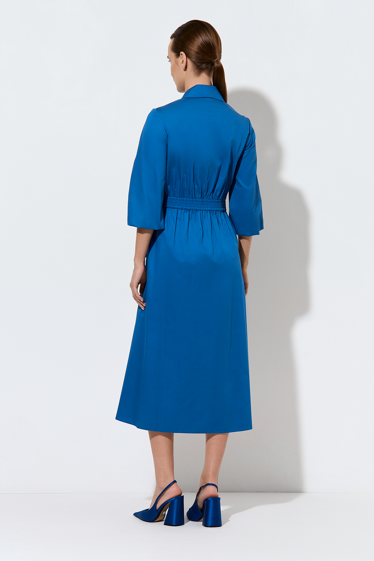 Платье , пол женский, цвет синий, фото №3