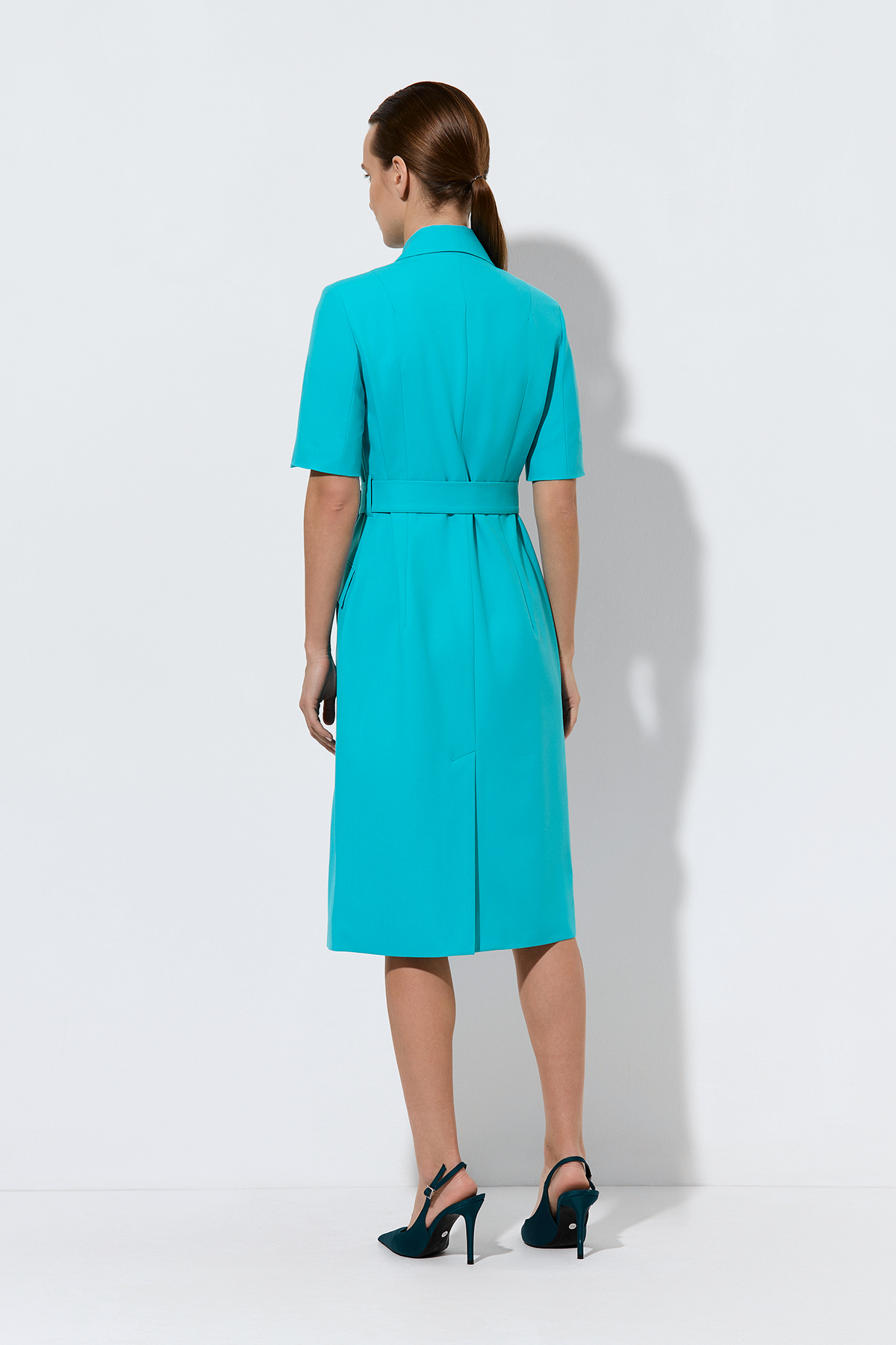 Платье , пол женский, цвет голубой, фото №2