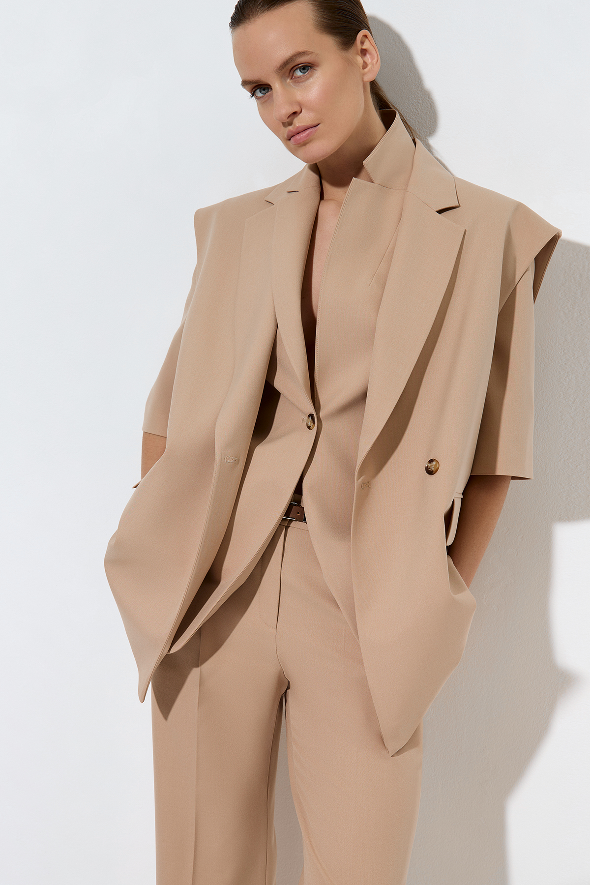 Jacket , пол female, цвет бежевый, фото №7