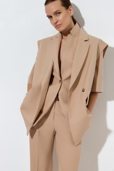 Jacket , пол female, цвет бежевый, фото №7